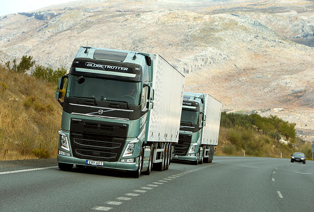 En rutas complicadas el Volvo FH con la caja I Shift de Doble Embrague mejora las prestaciones.